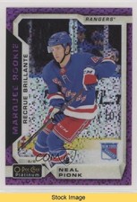2018 O-Pee-Chee Platinum Marquee Rookies Violet Pixels Neal Pionk #178 READ yh4