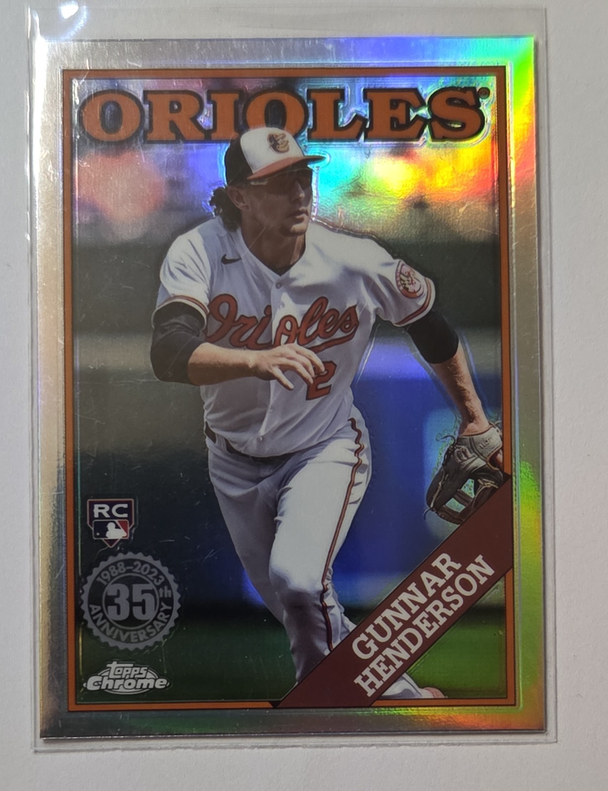 2023 Topps Chrome Update Series - Rookie Debut Gunnar Henderson #USC208...