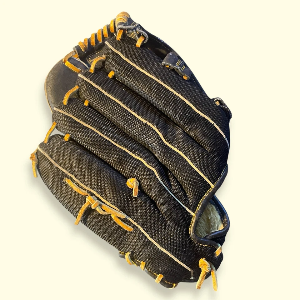 Regent Sports Black Leather Baseball Glove Mitt Lenny Dykstra Flex Wedge Deep - Image 3 of 3