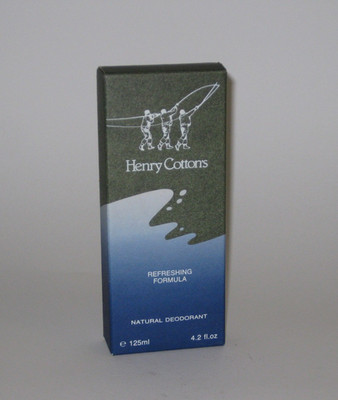 HENRY COTTON'S REFRESHING FORMULA DEODORANT HERREN NATURAL DEODORANT 125ml