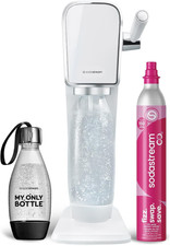 SodaStream - ART Sparkling Water Maker | STARTER KIT | CQC Starter Kit, White