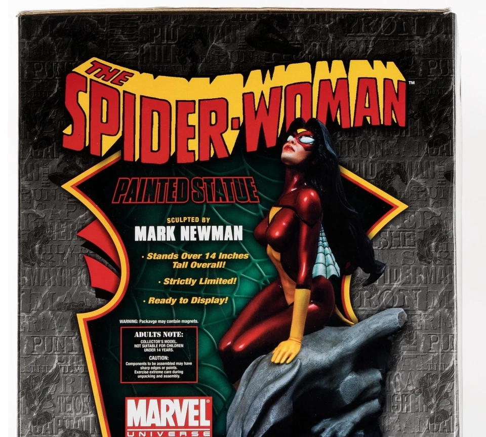 NUEVO/Sellado Bowen Designs Marvel Spider-Woman Edición Limitada a 800 Estatua Nuevo en Caja Foto 4 de 4