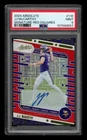 2024 Panini Absolute Football Red Squares J.J. McCarthy #110 PSA 9