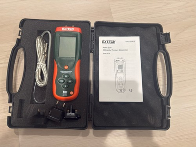 #ad Extech HD755 Heavy Duty Differential Pressure Manometer $179.00