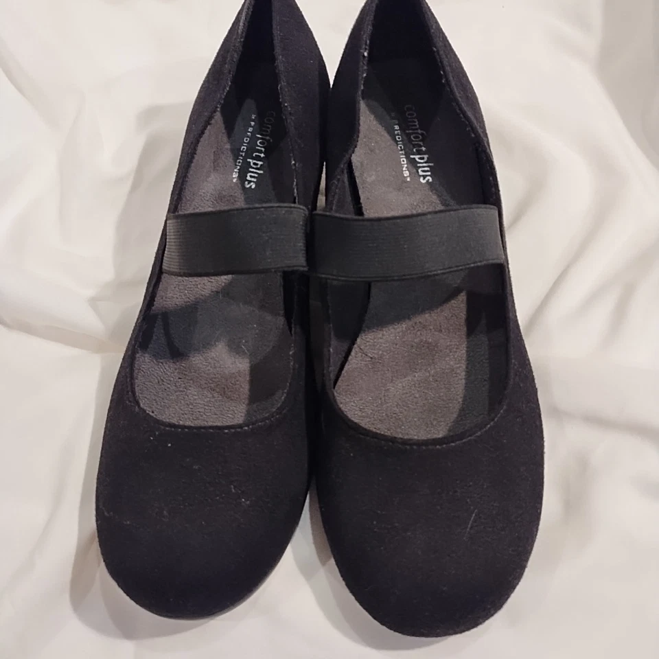 Chinelo Feminino Comfort Plus Predictions Camurça Preta Tamanho 8 - Imagem 3 de 4