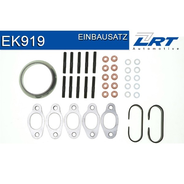 Montagesatz AbgaskrüMmer FüR Vw Transporter Iv Bus 70B 70C 7DB 7DK 70J-image
