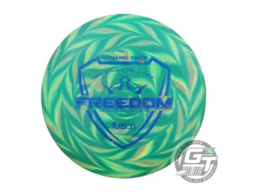 USED Dynamic Discs Fuzion Freedom 170g Yellow HOME DYED Driver Golf ...