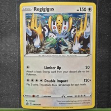REGIGIGAS SWSH247 PROMO SWSH BLACK STAR POKEMON COSMO HOLO NM/M