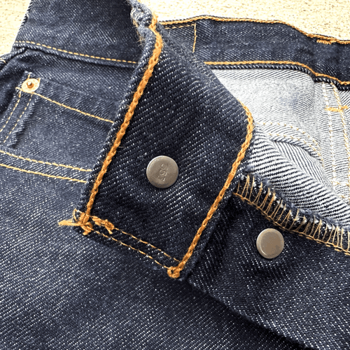 Levi's 501XX W32 L36 USA Made 2000s Vintage Dark Indigo Denim Jeans Big E - Bild 7 von 10