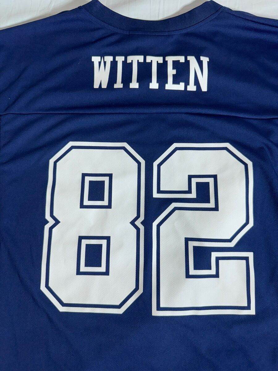 NFL Authentic Jason Witten #82 Blue Jersey Mens 2XL Dallas NFL Authentic Jason Witten #82 Blue Jersey Mens 2XL Dallas