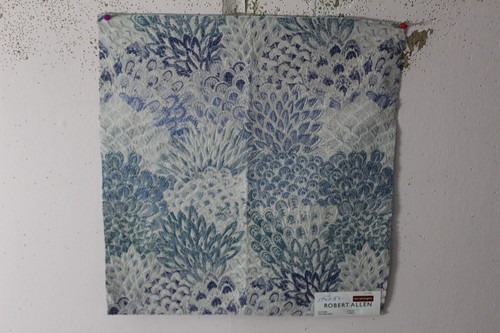 Robert Allen, Feather Fans, Woven Floral Novelty, 17.50" W X 17.50" L, Var Clrs - Picture 4 of 6