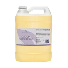 Lavender Massage Oil Blend Bulk 1 Gallon Essential Oil Argan Emu Soothing Calm