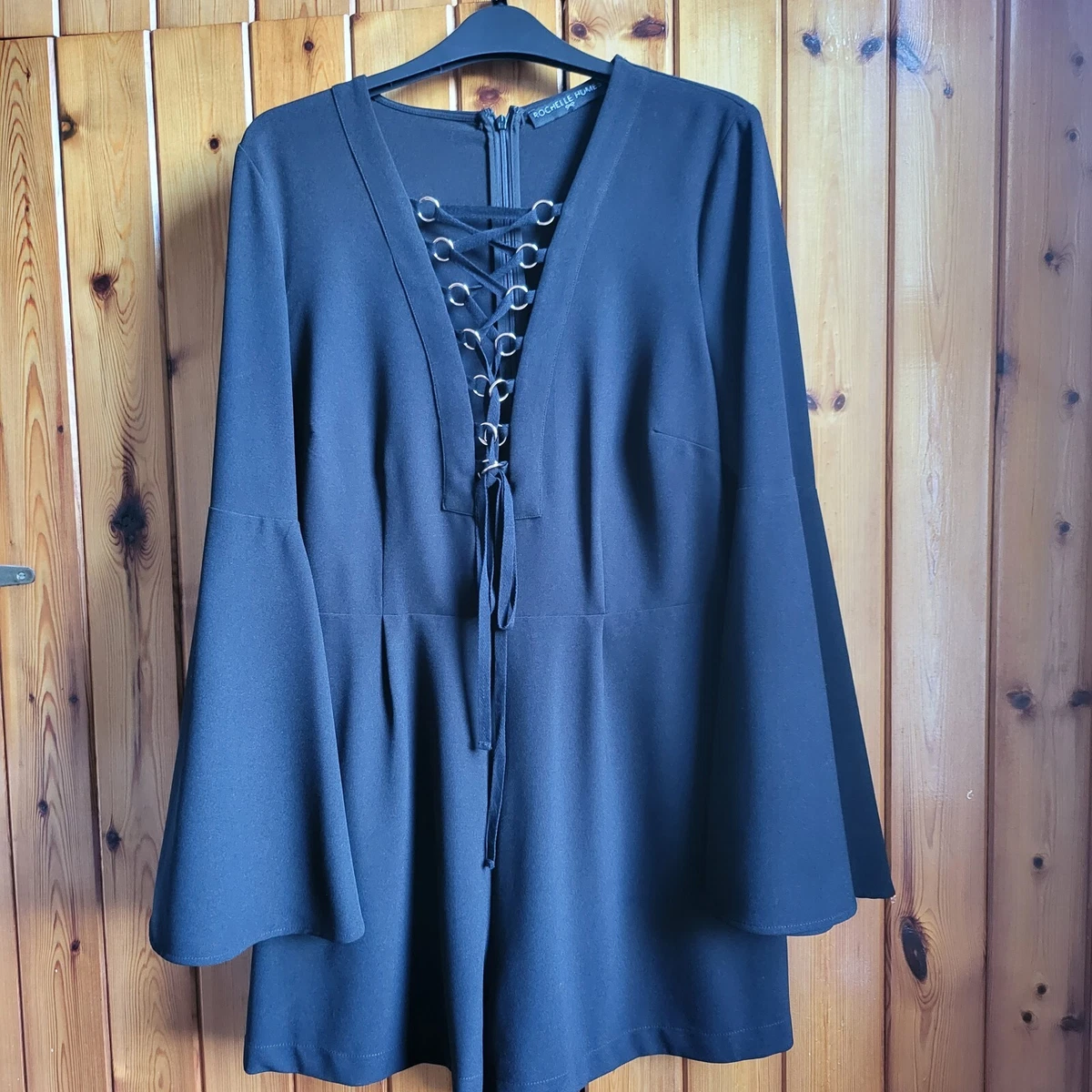 Flute sleeve sales playsuit