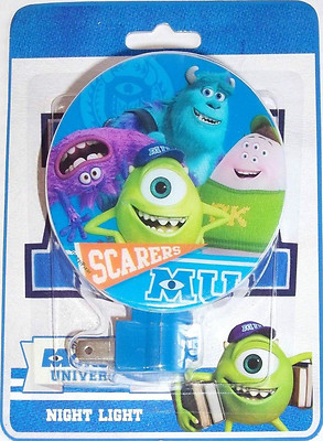 Disney SCARERS MONSTERS UNIVERSITY NIGHT LIGHT Children Kids Room Bath Fun  Decor | eBay