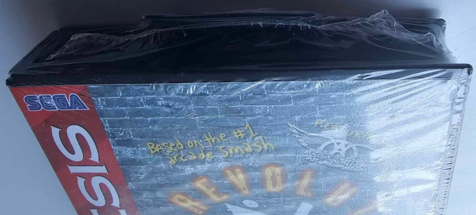 Revolution X Featuring Aerosmith (Sega Genesis, 1994) New Sealed - Image 3 of 3