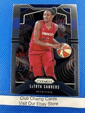 2020 #39 LaToya Sanders Panini Prizm WNBA Basketball Base Card Mystics