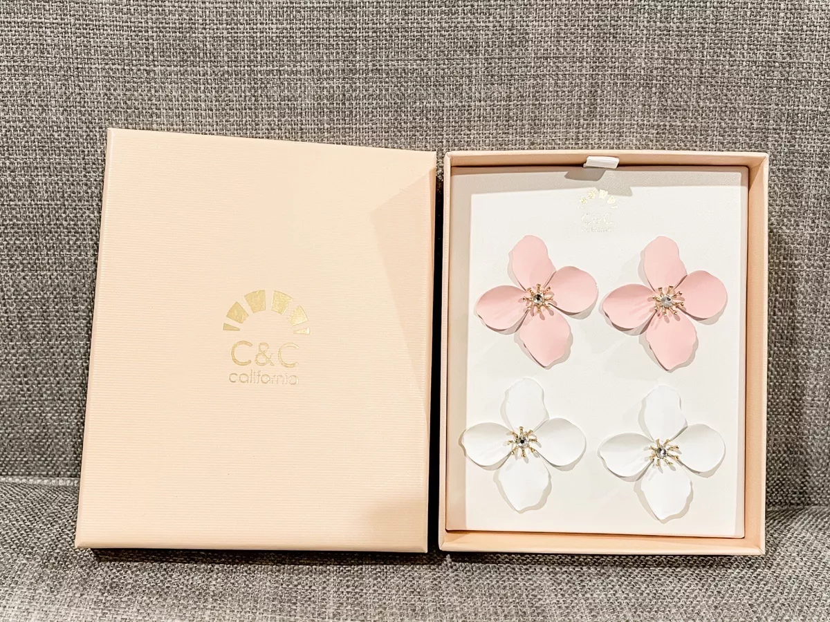 C&c california on sale earrings flower