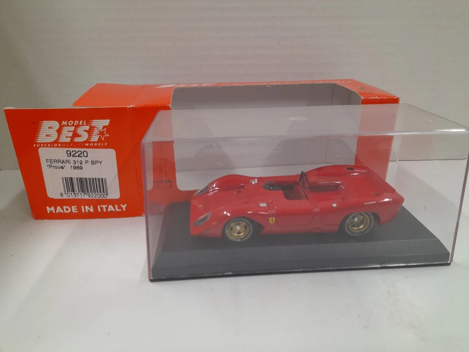 Best 9220 FERRARI 312P SPIDER PROVA 1969 - Photo 2/2