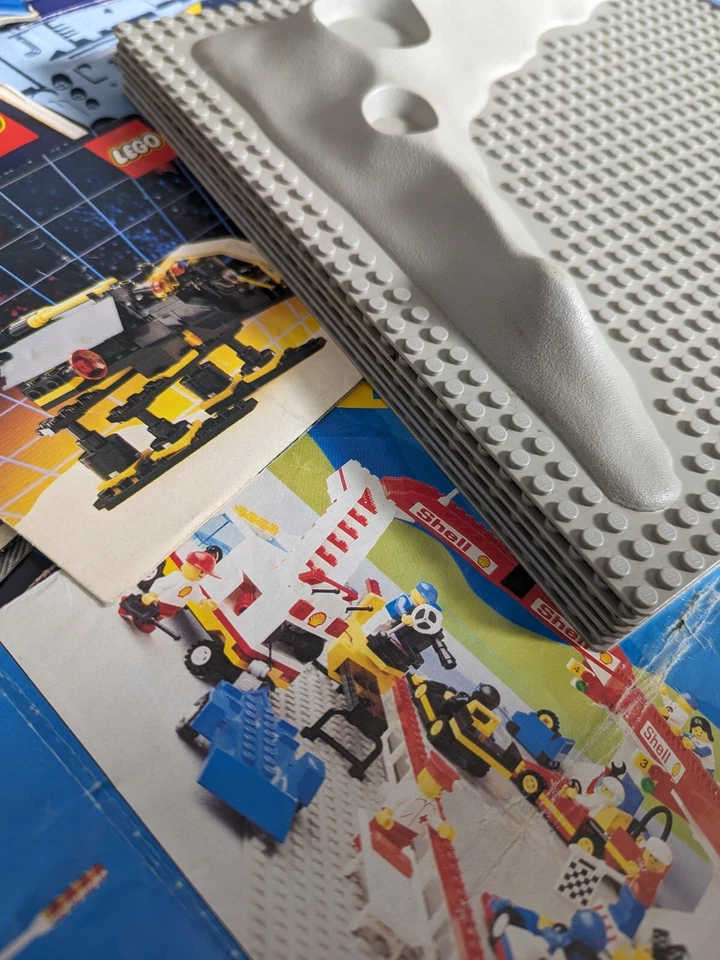 LEGO Platte 3947a – Mondplatte (crater plate) 6 STÜCK guter Zustand - Bild 4 von 4