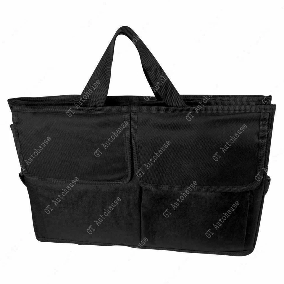 Car Trunk Organizer Cargo Suv Truck Storage for Groceries Folding Collapsible - Image 3 of 4