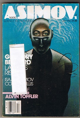 Asimov Science Fiction LAZARUS RISING Gregory Benford, Isaac, 1982 Magazine V.G.