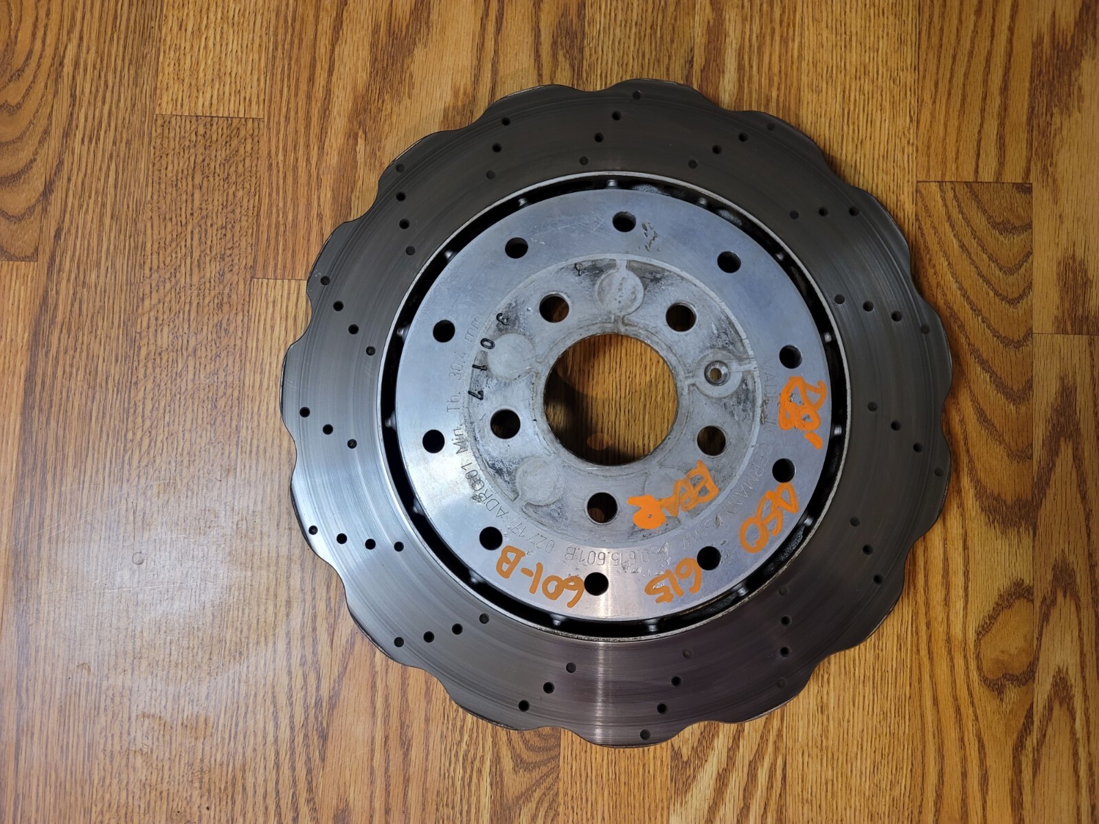 🚩Audi R8 Lamborghini HURACAN REAR BRAKE ROTOR ROTORS LEFT RIGHT OEM 4S0615601B✨