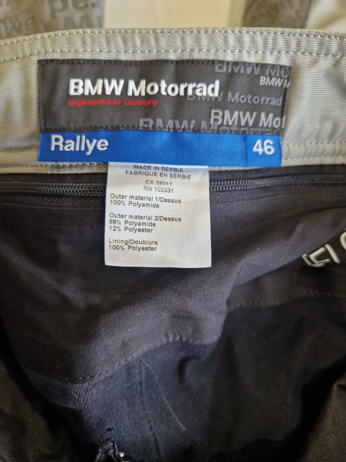 BMW Rallye motorcycle trousers | eBay
