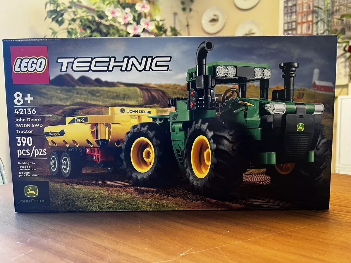 LEGO TECHNIC: John Deere 9620R 4WD Tractor (42136) 673419358194 | eBay