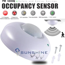 110V Motion Sensor PIR Infrared Movement Detector Outdoor Sensor Light Switch