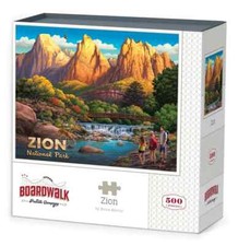 Zion National Park 500 Piece Jigsaw Puzzle Boardwalk New