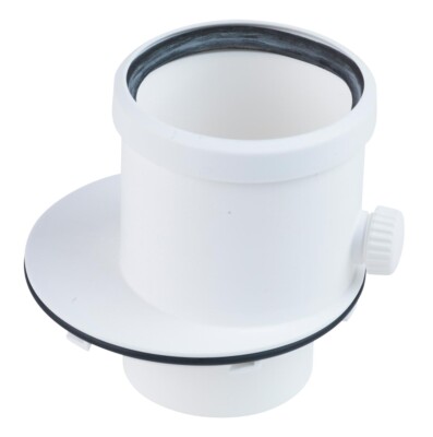 Smoke Adapter ø80 mm for Daikin Rotex Full Condens and Hybrid Boilers - EKHY090