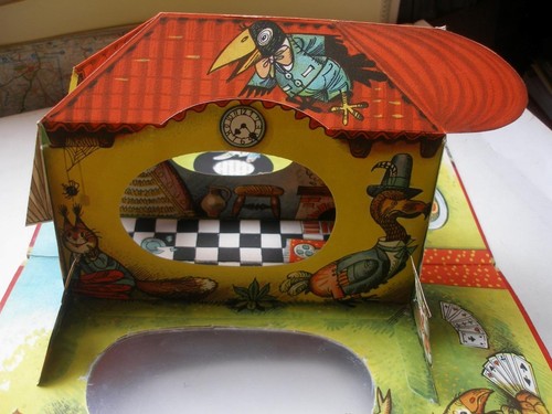 ALICE IN WONDERLAND Lewis Carroll Kuibasta pop=up book Artia Production 1960 - Picture 4 of 10