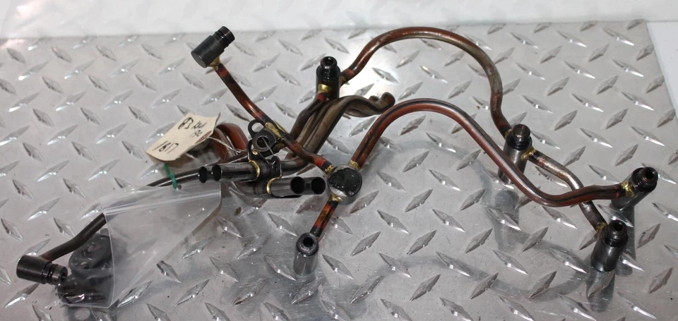 2003 KAWASAKI VULCAN 1500 MANGUEIRAS DE TUBOS DE LINHAS DE ÓLEO DO MOTOR - Imagem 3 de 3