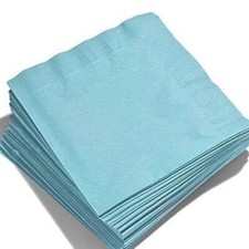 Himmelblau Serviette 33 cm 2-lagig (Stck 2000), Einwegserviette, Serviette