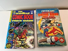 OVERSTREET COMIC BOOK PRICE GUIDES LOT OF TWO...