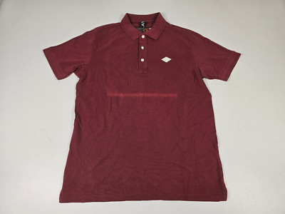 Replay M3070 Herren Kurzarm Polo shirt bodeaux Größe XL