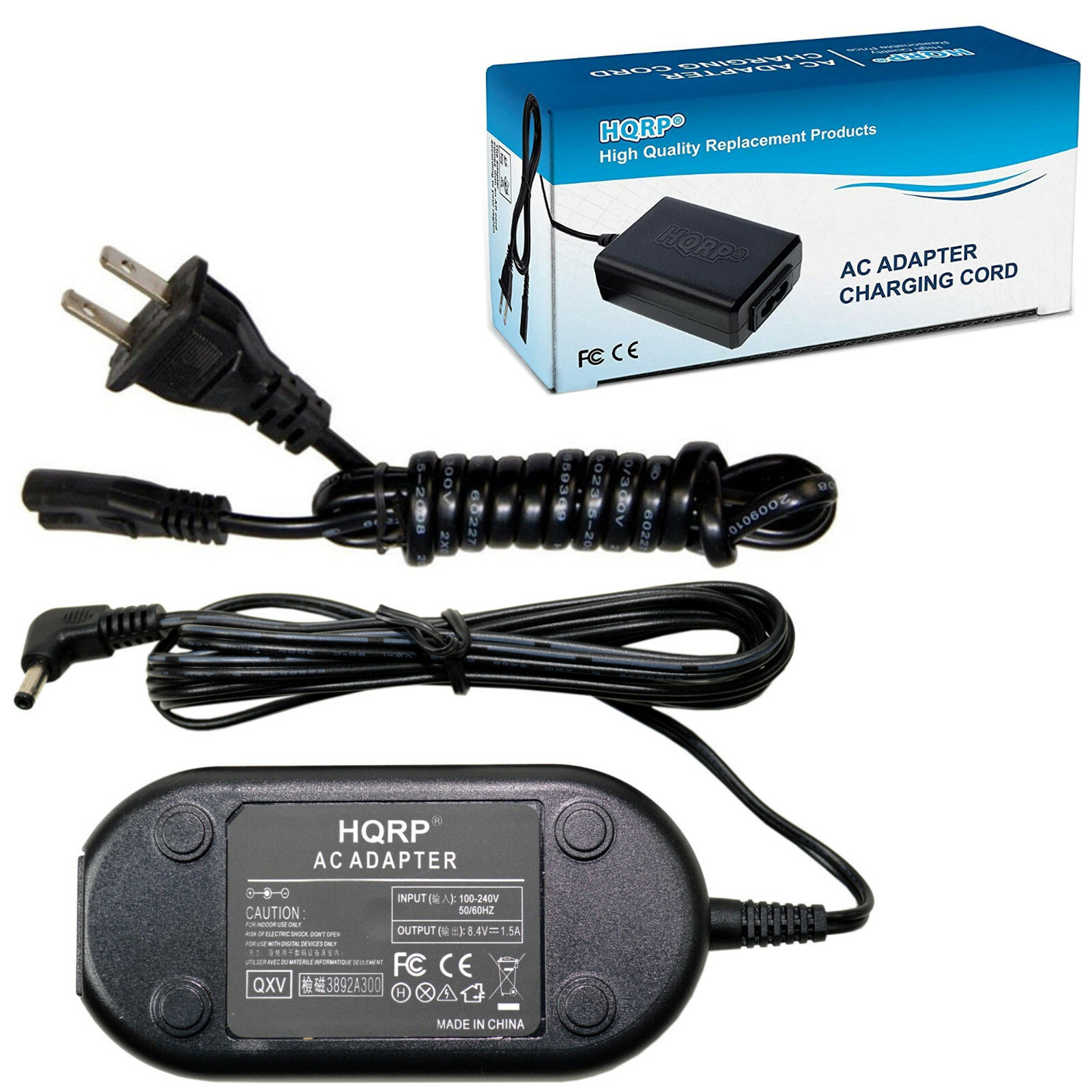 AC Power Adapter for Canon VIXIA HF M40, HF M41, HF M301, HF