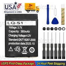Rechargeble LQ-S1 Battery for Smartwatch DZ09 A1 FYM-M9 HKX-S1 GT08 QN-01 Tool