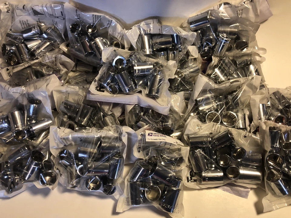 Craftsman Tools 120 Piece 1/2” Drive Socket Set 12 Point Sae Inch Metric LOT