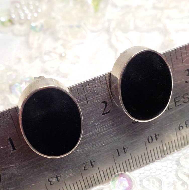 All Solid 925 Sterling Silver Lightweight Black S… - image 3