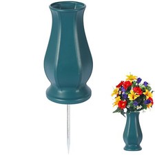Cemetery Grave Vase for Fresh/Artificial FlowersMemorial Flowers Holders with...