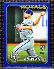 JONATHAN BOWLAN  -  2024 TOPPS ROYAL BLUE #399
