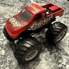 Hot Wheels 1:64 Monster Jam Truck 2012 GRINDER AAP Advance Auto Parts Minor Wear