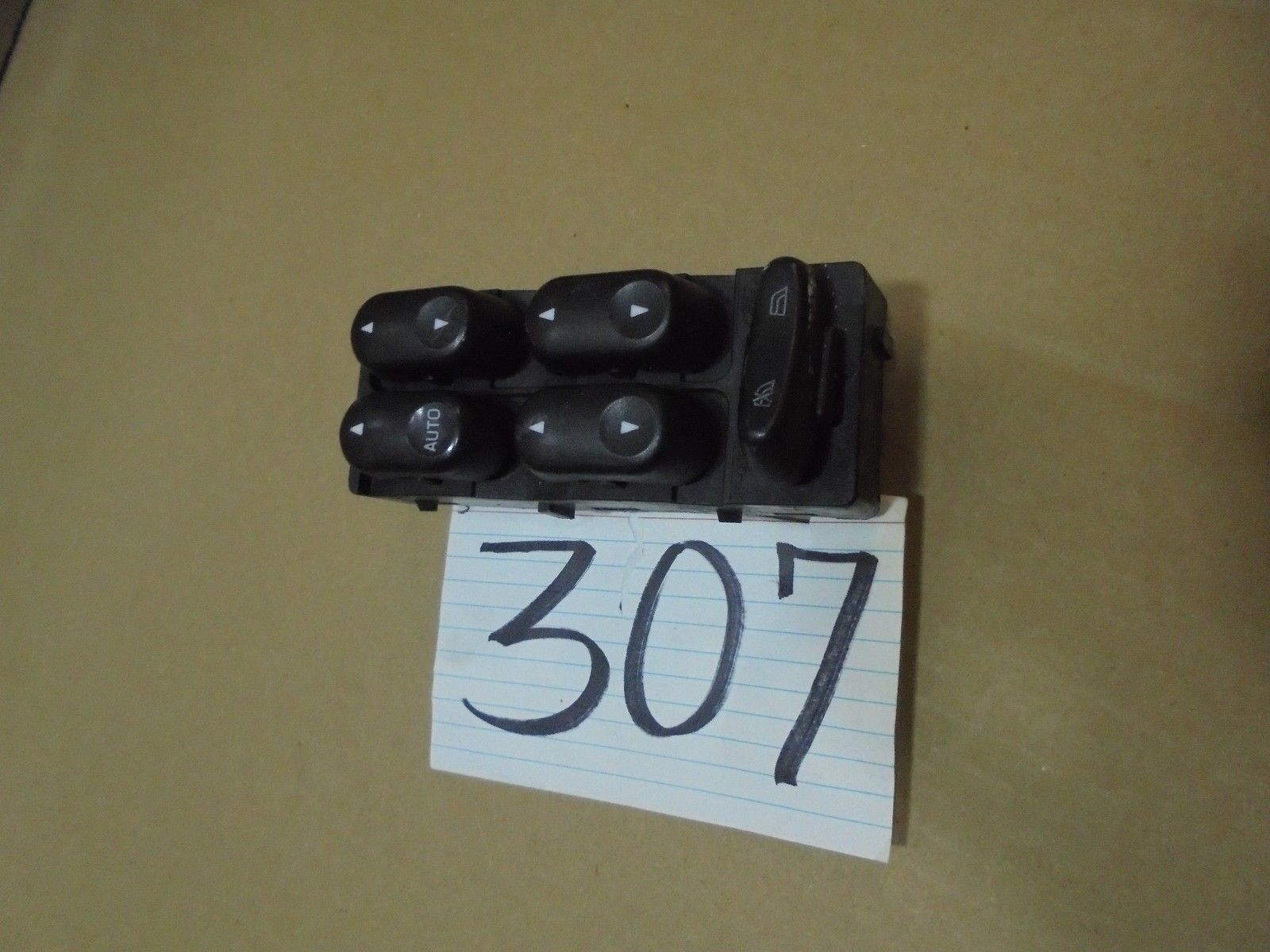 01 02 03 04 05 06 07 Ford Taurus MASTER WINDOW SWITCH Control Power DRIVER#307-S