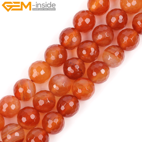 Natural Genuine Gemstone Jewelry Making Beads Wholesale 15" Round Faceted Stone - 第 36/173 張圖片