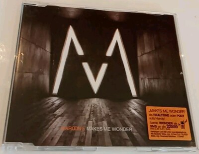Single CD Maroon 5 - Makes me wonder - 2007 K53