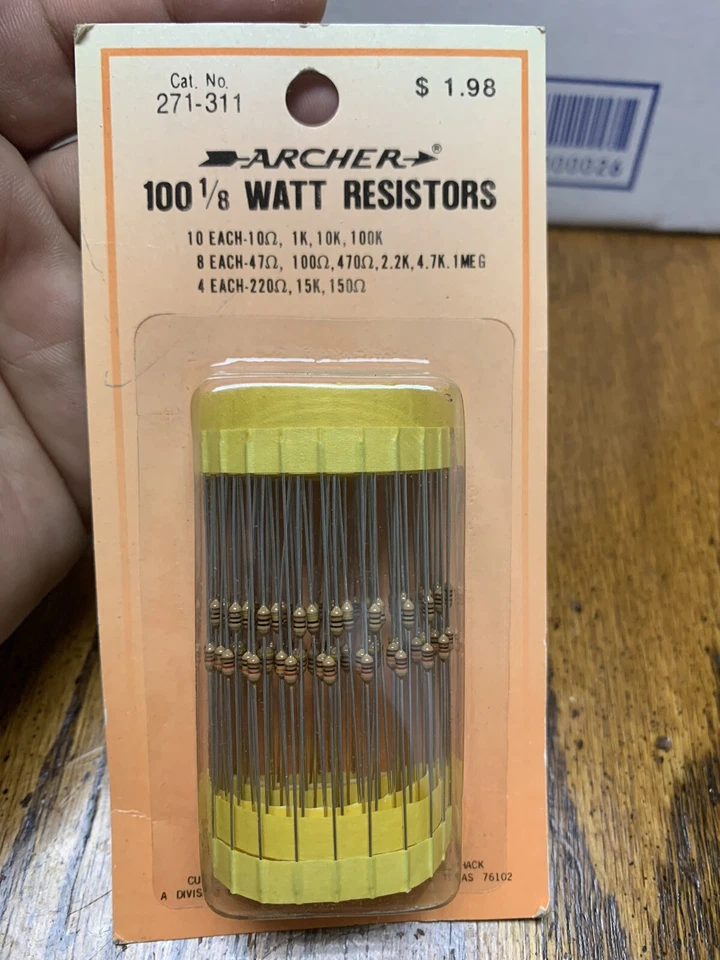 ARCHER 271-311 1/8 w Resistors NOS - Image 3 of 3