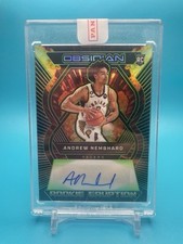 2022-23 Panini Obsidian Andrew Nembhard RC Auto Green Eruption Sealed 3/25