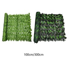 Artificial Leaf Privacy Fence Wall Screen for Backyard Landscape Decor Deck