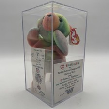 Chicago Cubs TY 1998 Beanie Sammy Sosa Bear w/ Ticket Commemorative Card New